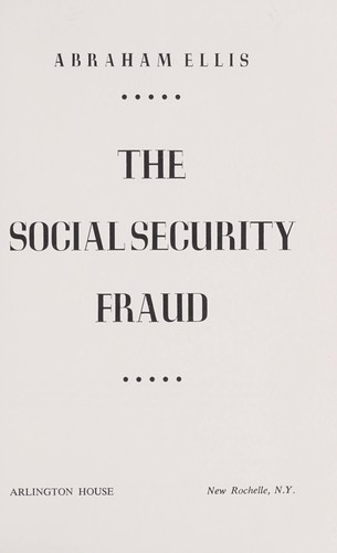 The Social Security fraud.