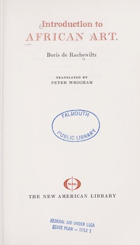 Introduction to African art.