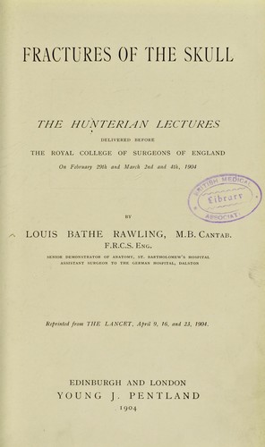 Fractures of the skull