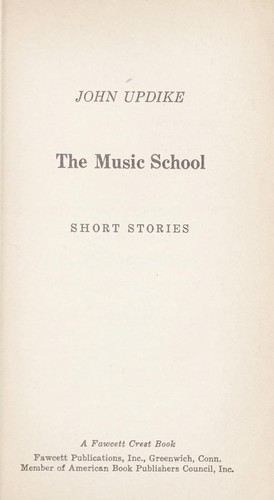 The music school; short stories