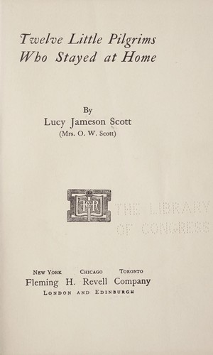 Twelve little pilgrims who stayed at home