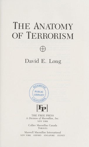 The anatomy of terrorism