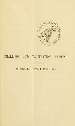 Small-pox and Vaccination Hospital