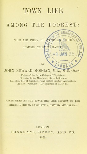 Town life among the poorest