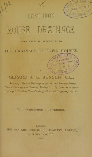 Cast-iron house drainage