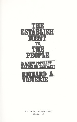 The establishment vs. the people