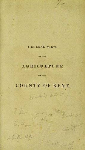 General view of the agriculture of the county of Kent