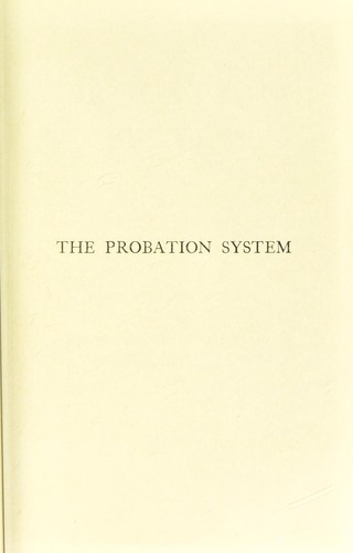 The probation system
