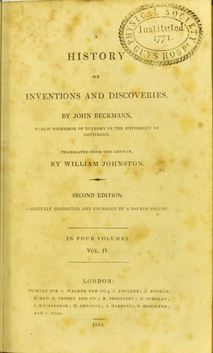 A history of inventions and discoveries