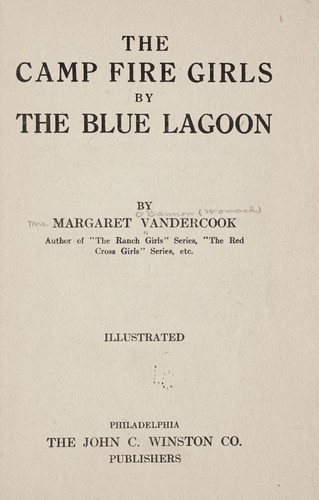 The camp fire girls by the blue lagoon