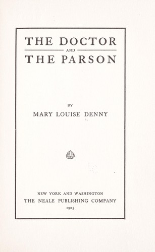 The doctor and the parson