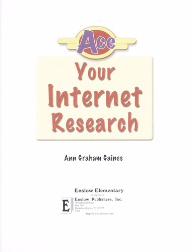 Ace your Internet research