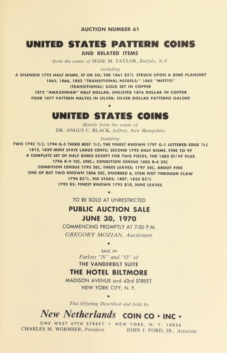 61st public auction sale