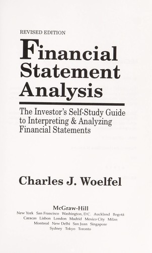 Financial statement analysis