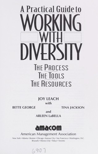 A practical guide to working with diversity
