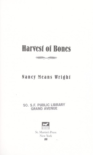 Harvest of bones