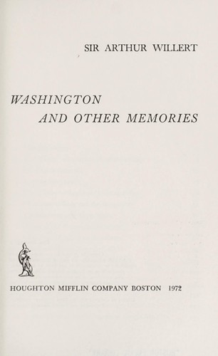 Washington and other memories