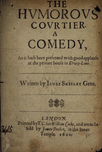 The humorous courtier