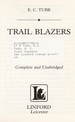 Trail blazers