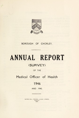 [Report 1945 - 1946]