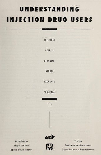 Understanding injection drug users