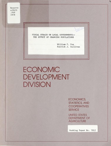 Fiscal strain on local governments