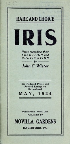 Rare and choice iris