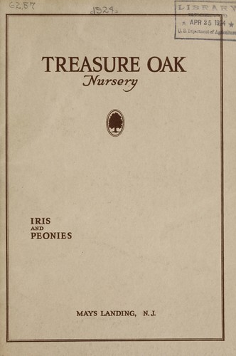 Catalogue of select iris and peonies