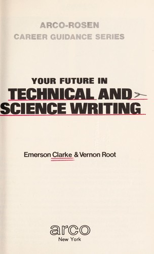 Your future in technical and science writing