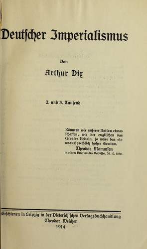 Deutscher Imperialismus