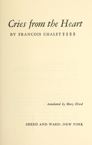 Cries from the heart