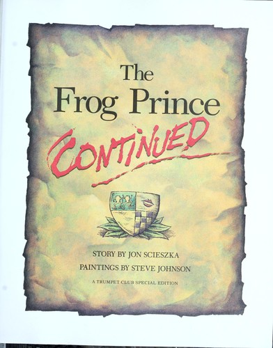 The frog prince, continued