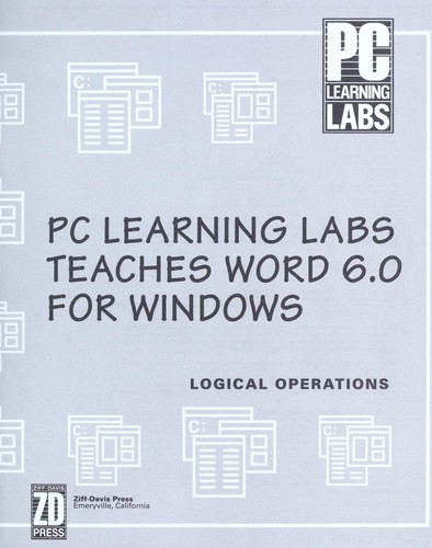 P C Learning Labs teaches WORD 6.0 for Windows