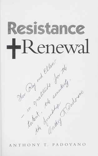 Resistance and Renewal