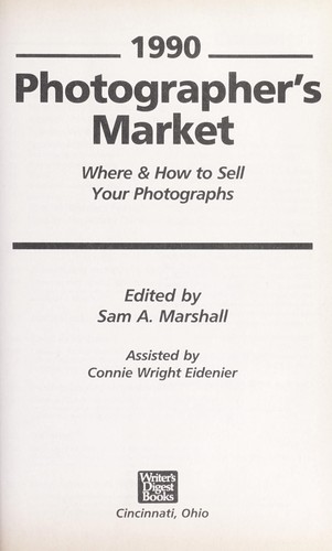 Photographer's Market, 1990
