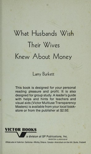 What Husbands Wish Their Wives Knew About Money