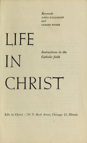 Life in Christ