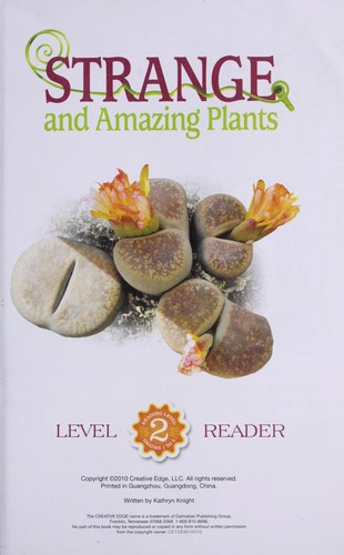 Strange and amazing plants