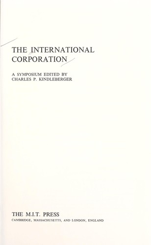 The International corporation