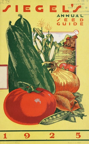 Siegel's annual seed guide