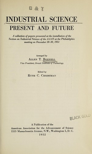 Industrial science, present and future