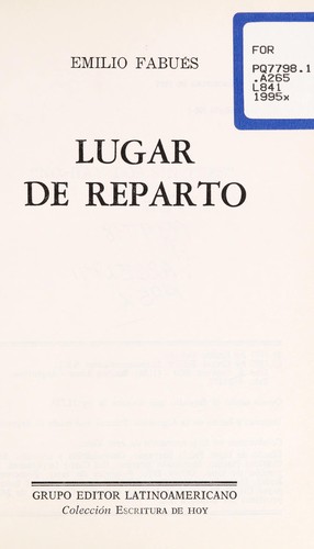 Lugar de reparto