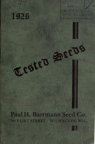 1926 tested seeds