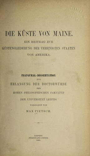 Die Ku ste von Maine