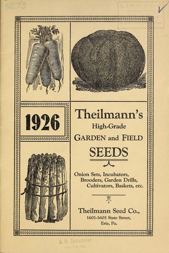 Theilmann's high-grade garden and field seeds