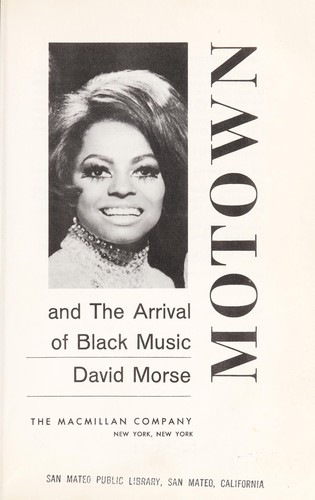 Motown and the arrival of black music.