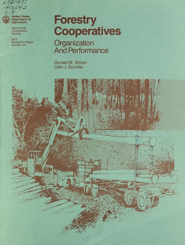 Forestry cooperatives--organization and performance