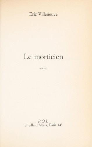 Le morticien
