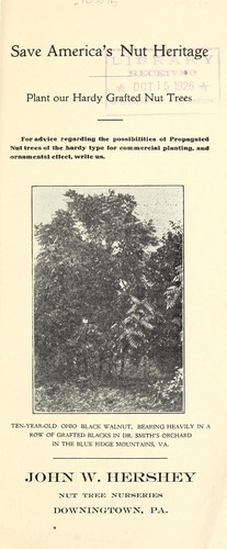 Save America's nut heritage