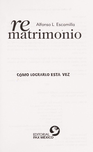 Rematrimonio : cómo lograrlo esta vez